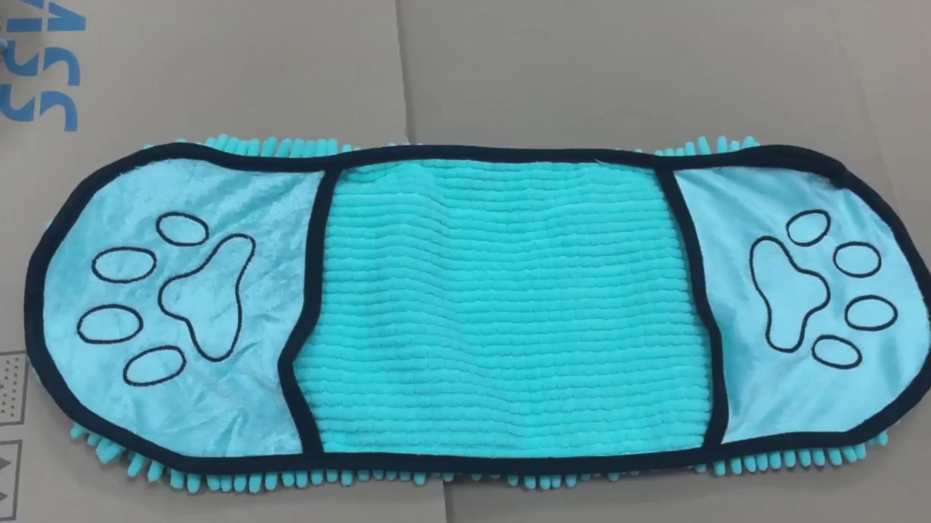 Microfiber Pet Bath Towel - Quick-Dry Dog & Cat Grooming